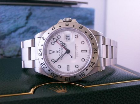 Rolex Explorer 2 , white 16570** NOW SOLD**