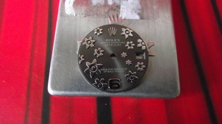 Rolex Grey Floral dial for Datejust Midsize