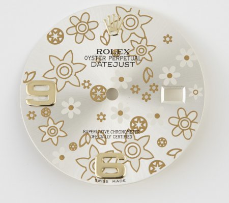 Rolex Floral Silver dial for Datejust 116233