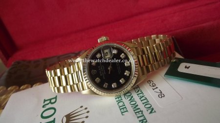Rolex 18k Ladies Datejust , 69178**SOLD**