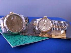 Rolex Datejusts , 16233 and 69173 matching pair!**SOLD**