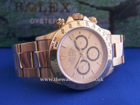 Rolex Daytona 18k , Zenith , 16528 **NOW SOLD**