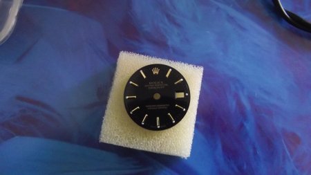 Rolex ladies Daytejust dial black