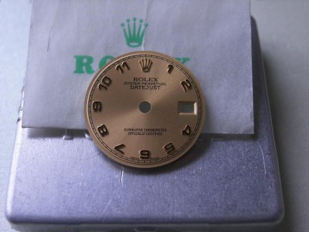 Rolex Ladies Datejust dial, Arabic .