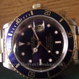 Rolex Submariner model 16613 , Blue***SOLD***