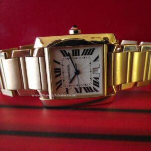 Cartier Tank Francais 18k Auto Mens Large size