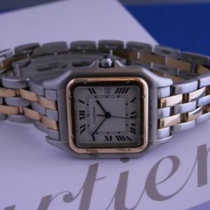 Cartier Panthere SS/18K 2 row Bracelet**SOLD**