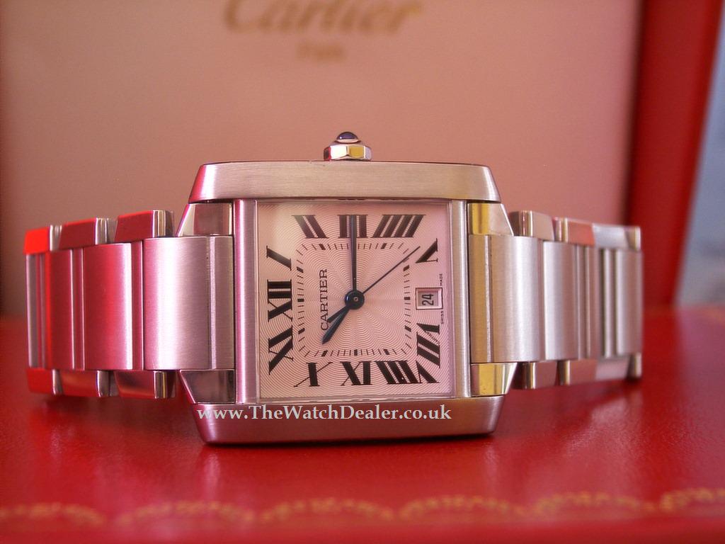 Cartier Tank Francaise Mens size Auto