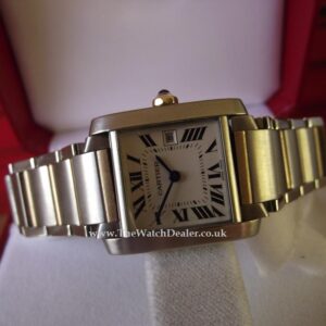 Cartier Tank Francaise 18k/SS Large size/mans