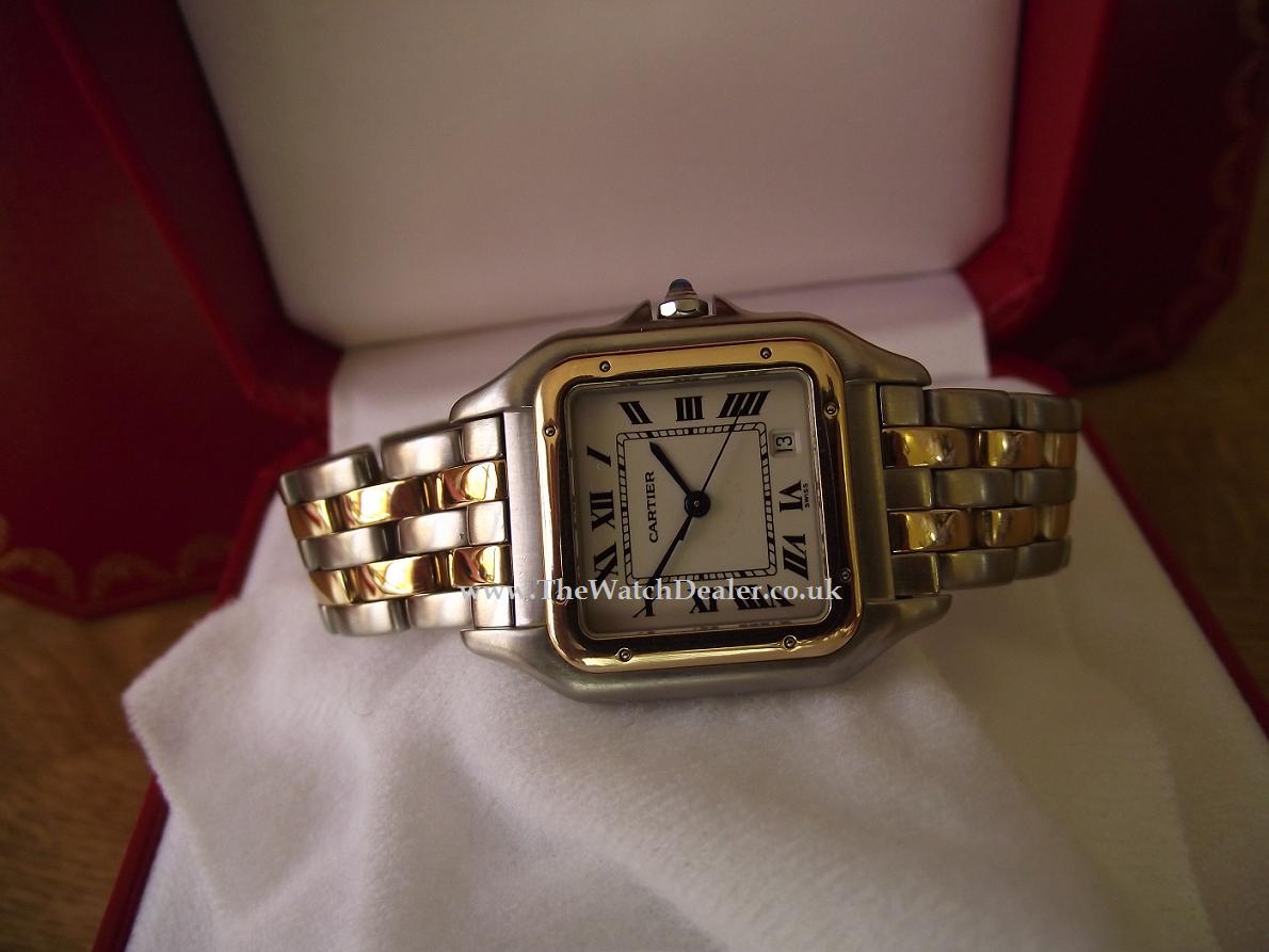 Cartier Panthere 18k/SS Mid size