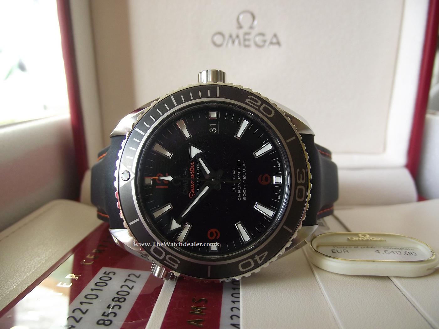 Omega Seamaster Planet Ocean 42mm *Latest Model***SOLD***