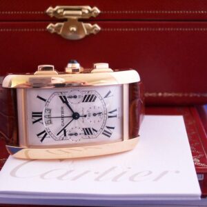 Cartier Tank Americaine 18k Rose Gold **SOLD**