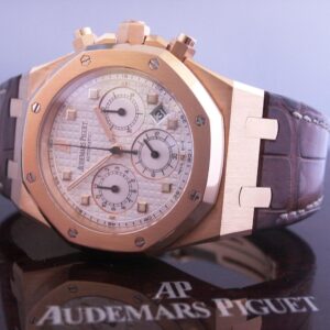 Audemars Piquet Royal Oak Chronograph in Rose gold***SOLD***