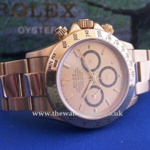 Rolex Daytona 18k , Zenith , 16528 **NOW SOLD**