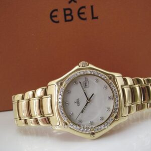 Ebel 1911 Full size 18k , diamond bezel model **SOLD**