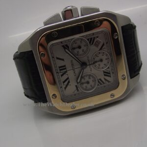 Cartier Santos 100 Chronograph XL 18k/SS