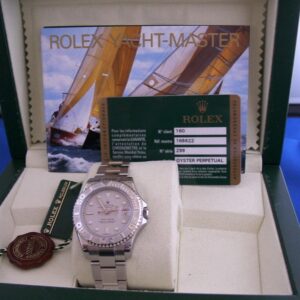Rolex Yachtmaster steel/Platinum mid size 168622