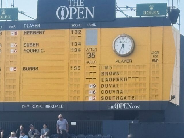 Great few days at The Open following @matthewatsouthgate . Made the cut again where many notable players have fallen short . What an impressive performance not only because of his undeniable skills on the links but the quality of his professionalism and his mental resolve to brush off a bad day on Saturday with an almost repeat performance of his last visit where he shot 65 last round with a super 66 that could of been a lot better . If someone had said to Matthew 20 odd years ago he’d be one day playing The Open Championship with David Duvall thenI don’t think it would of been taken seriously ! ! Great to be there personally with good friends and create some valuable memories . Well done Matt and Billy Foster @billy66foz of course , Superb 💪💪👌👌👌#mathewatsouthgate#thorpehallgolfclub#theopen#essexgolfunion