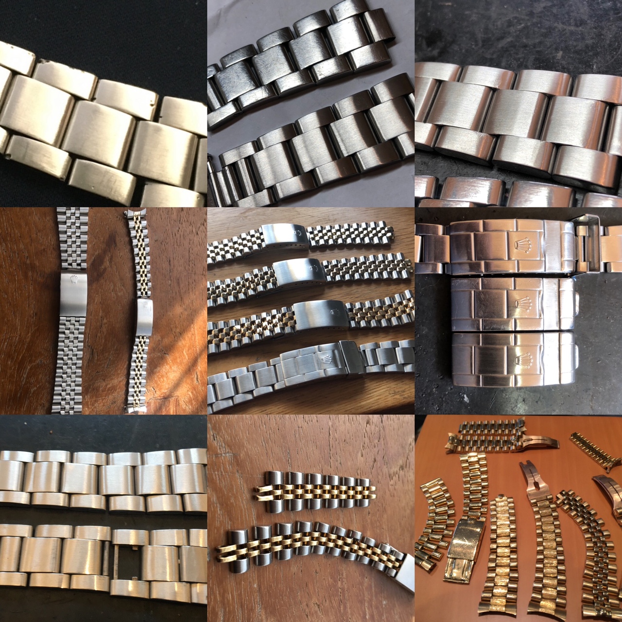 Rolex Bracelet Restoration & Tightening
