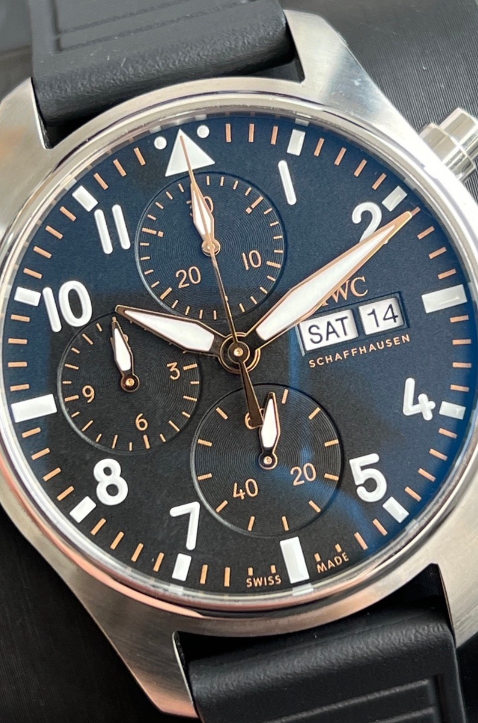 Modern IWC wristwatch